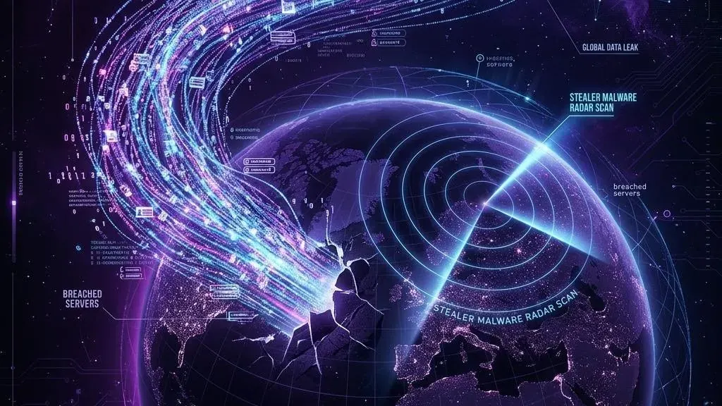 59 Miliar Kredensial Bocor Dalam Sebulan: LeakRadar Soroti Eskalasi Ancaman Stealer Malware
