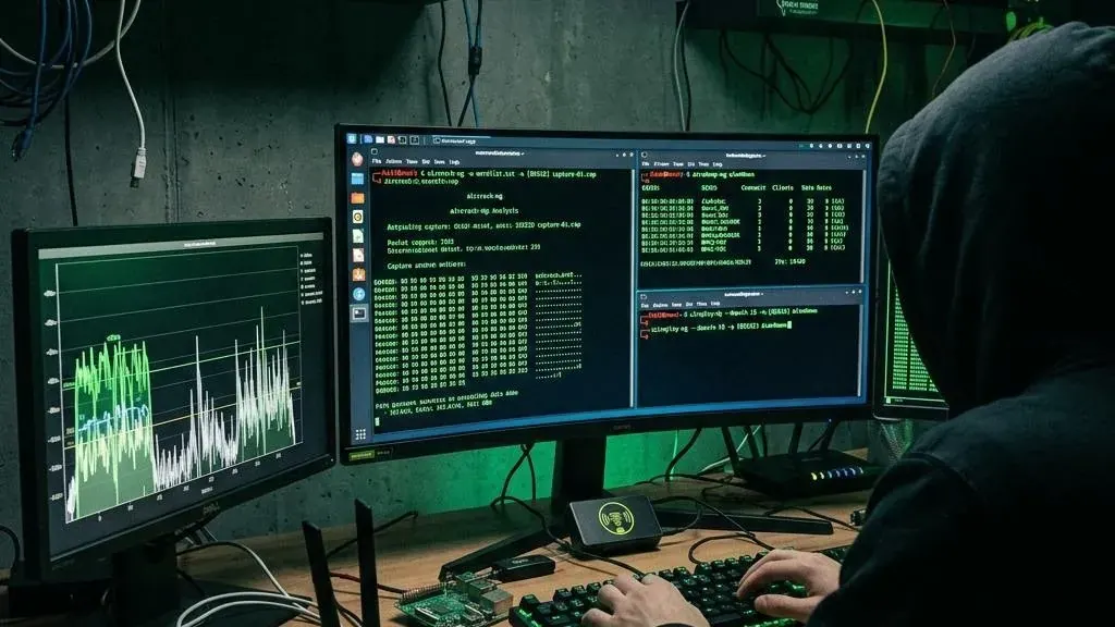 Memahami Aircrack-ng Suite: Monitoring Jaringan Wi-Fi Secara Etis dengan Airmon-ng, Airodump-ng, dan Tools Pendukung