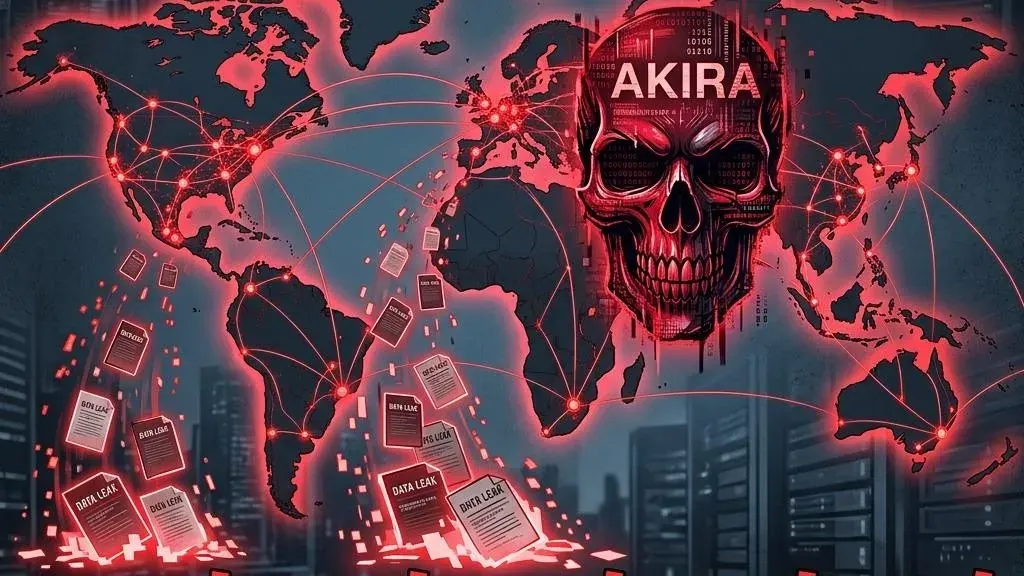 AKIRA Ransomware Kembali Aktif: Daftar Korban Baru dan Kebocoran Data Perusahaan Global