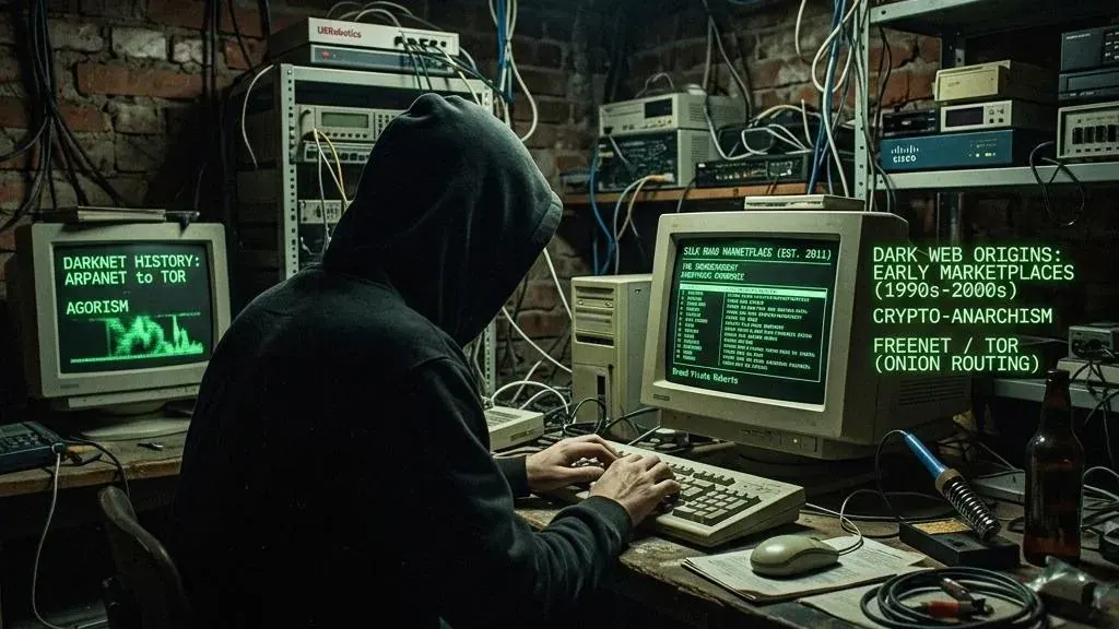 Awal Mula Dark Web: Sejarah Lengkap Lahirnya Dunia Bawah Tanah Internet