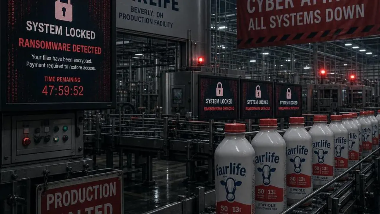 Serangan Ransomware Lumpuhkan Produksi fairlife Coca-Cola: Lini Produksi AS Dihentikan Total, Investigasi Forensik Berlangsung