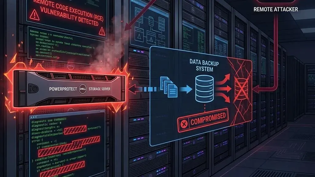 Kerentanan Kritis Dell PowerProtect Data Domain: RCE Tanpa Autentikasi CVSS 9.8 Mengancam Infrastruktur Backup Enterprise Global