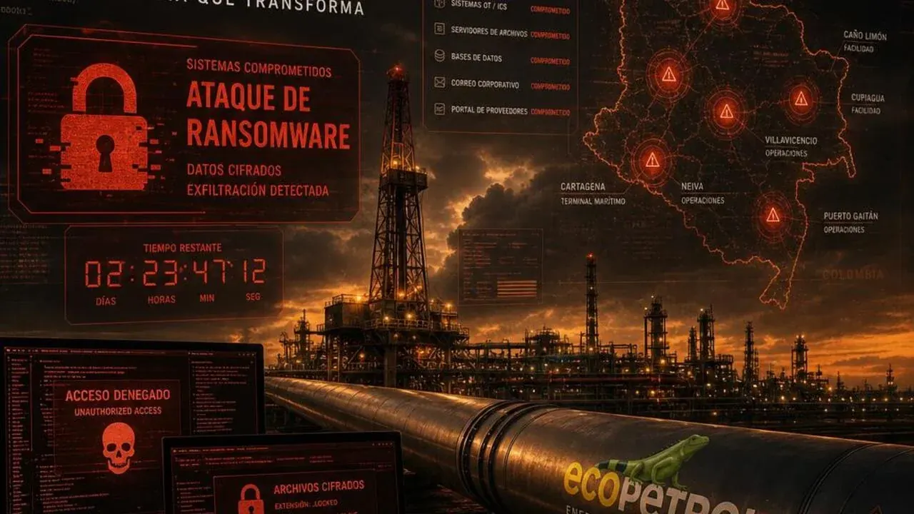 Kebocoran Data Ecopetrol: Ransomware Gagal Dienkripsi, 3.300 Akun Pengguna Terekstrak — Perusahaan Migas Nasional Kolombia Hadapi Pemerasan Data