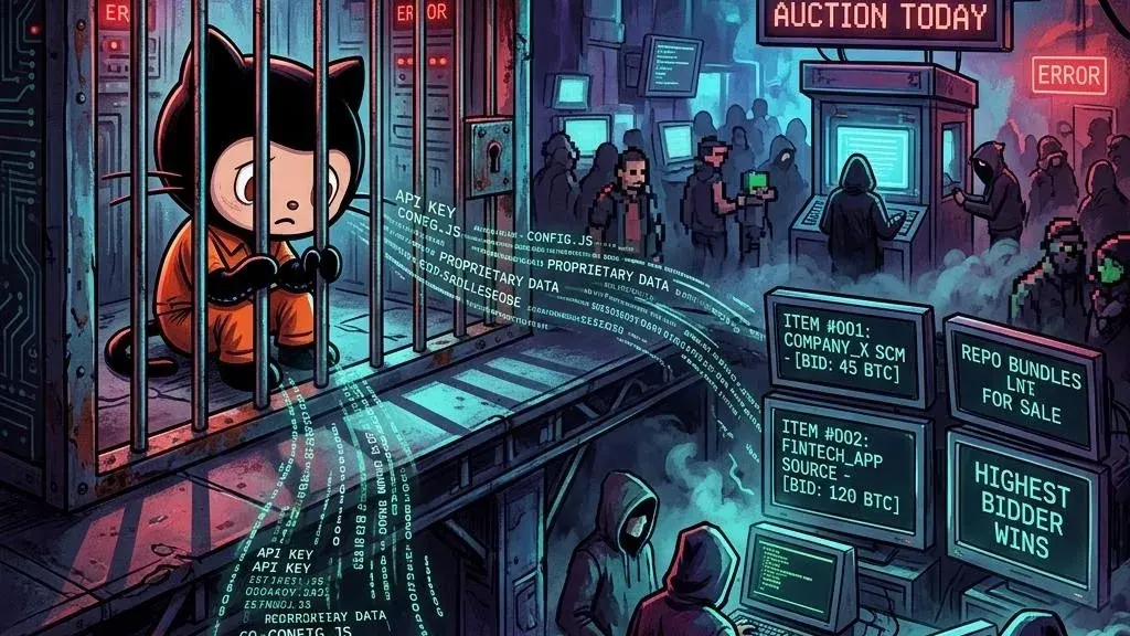 GitHub Confirms Breach as Stolen Source Code Listed for Sale on Underground Forums