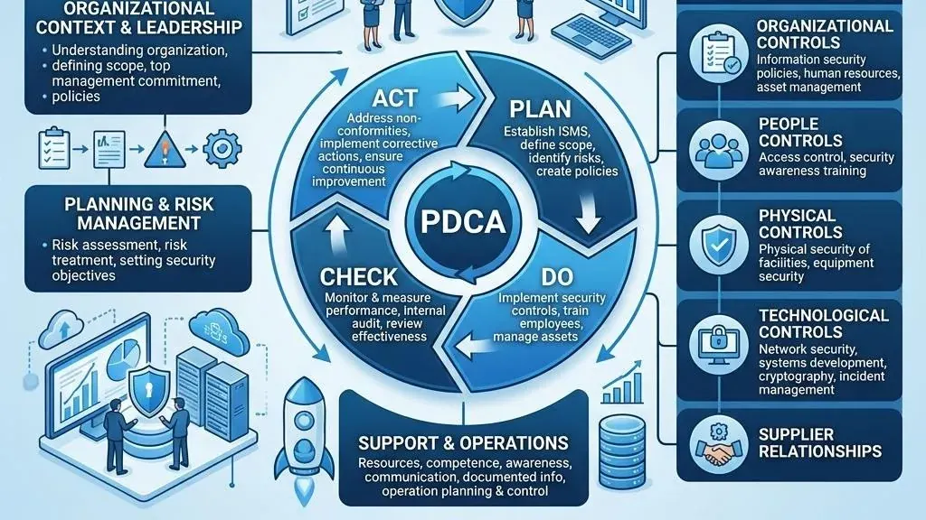 ISO 27001:2022 - Panduan Lengkap Implementasi Sistem Manajemen Keamanan Informasi (SMKI)