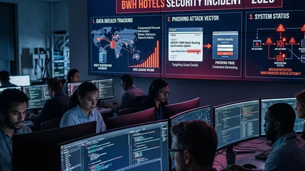 Kebocoran Data BWH Hotels Picu Gelombang Phishing Besar