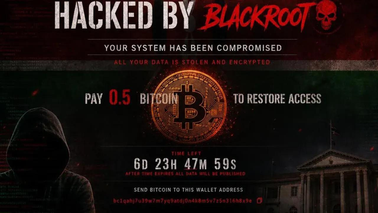 Situs Web Presiden Kenya Diretas: Peretas Minta Tebusan 5 Bitcoin, Ancam Bocorkan Data Pemerintah — Investigasi Forensik Nasional Berlangsung