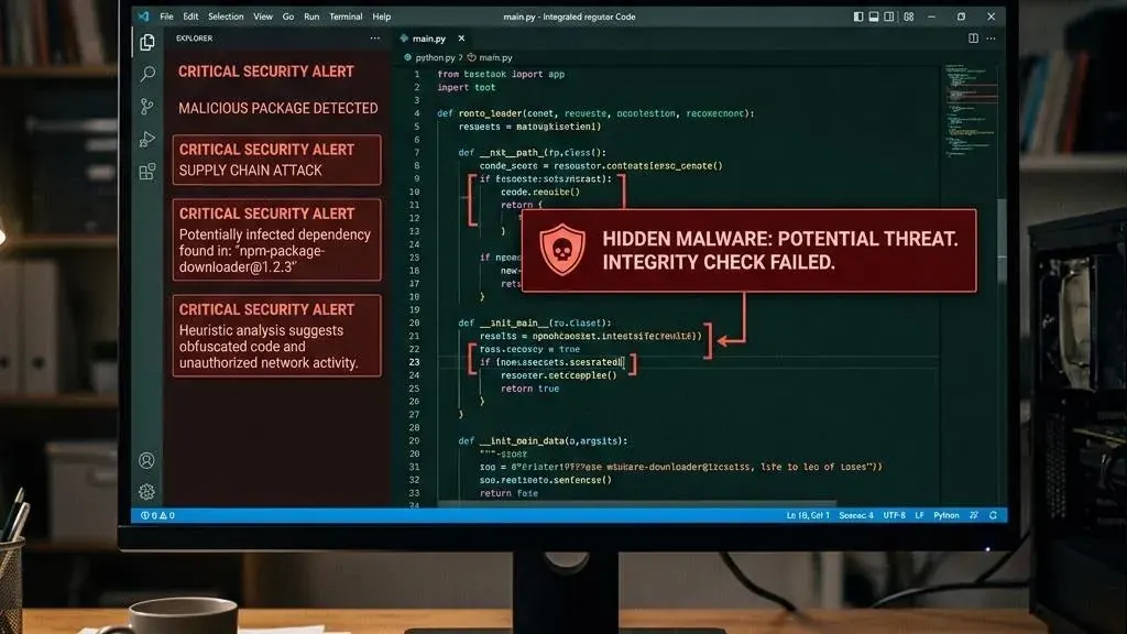 4 Paket npm Berbahaya Sebarkan RAT Malware ke Sistem Developer