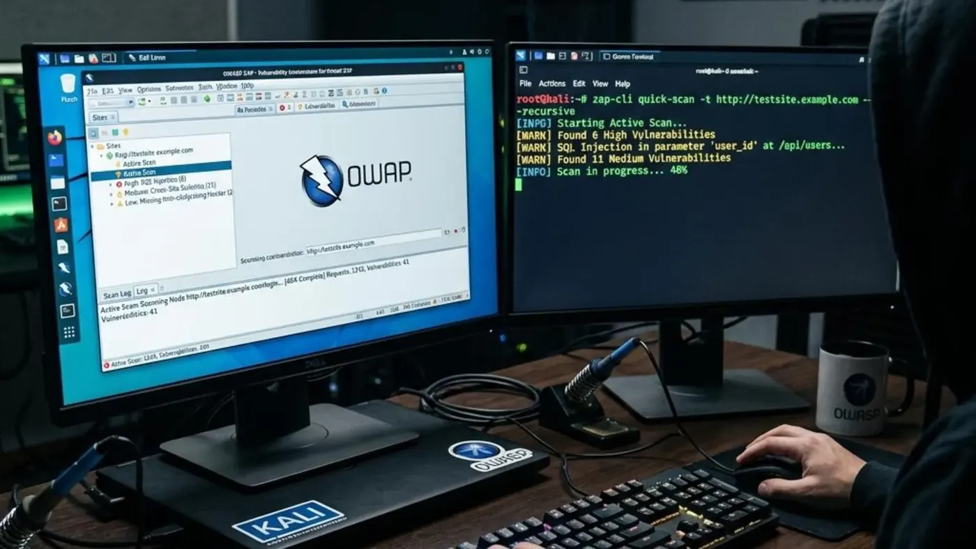 OWASP ZAP Complete Usage Guide on Kali Linux for Web Application Penetration Testing