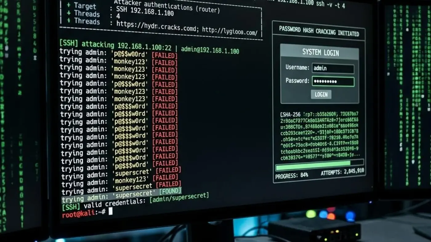Panduan Tools Hydra: Audit Kekuatan Password dan Validasi Autentikasi Secara Terotorisasi
