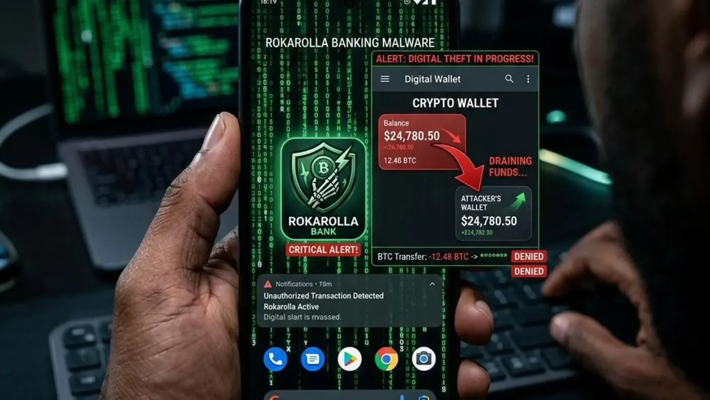 Rokarolla: Malware Android yang Bisa Ambil Alih Penuh Ponsel dan Curi 217 Aplikasi Banking & Crypto