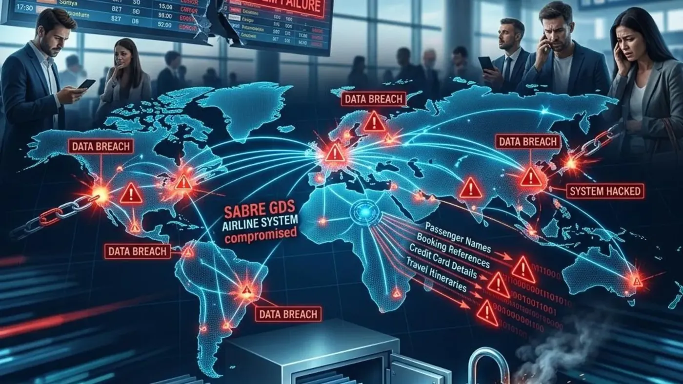 Sabre GDS Dikompromikan: 230 Juta Record Penumpang Penerbangan Terekspos — Kebocoran Data Global Distribution System Terbesar dalam Sejarah Penerbangan