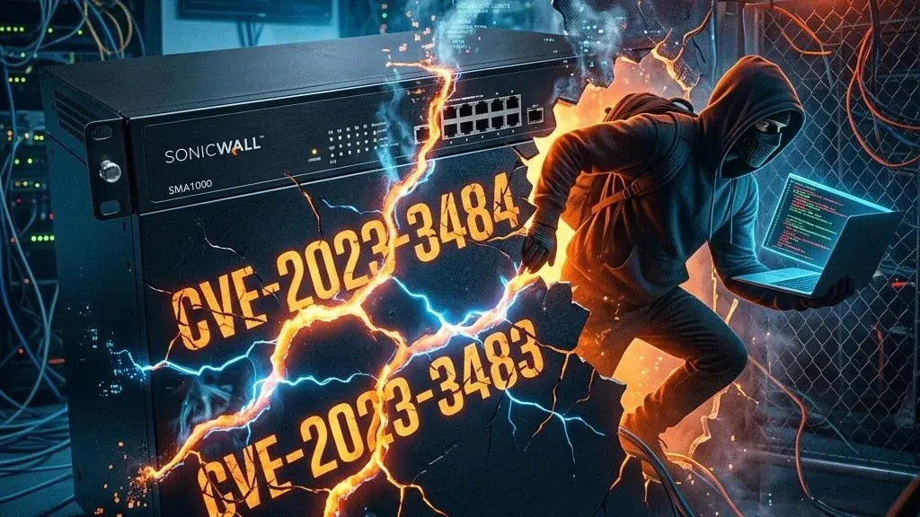 SonicWall SMA1000 Zero-Day: Dua Kerentanan Kritis Aktif Dieksploitasi — CISA Masukkan KEV, Patch Darurat Dirilis