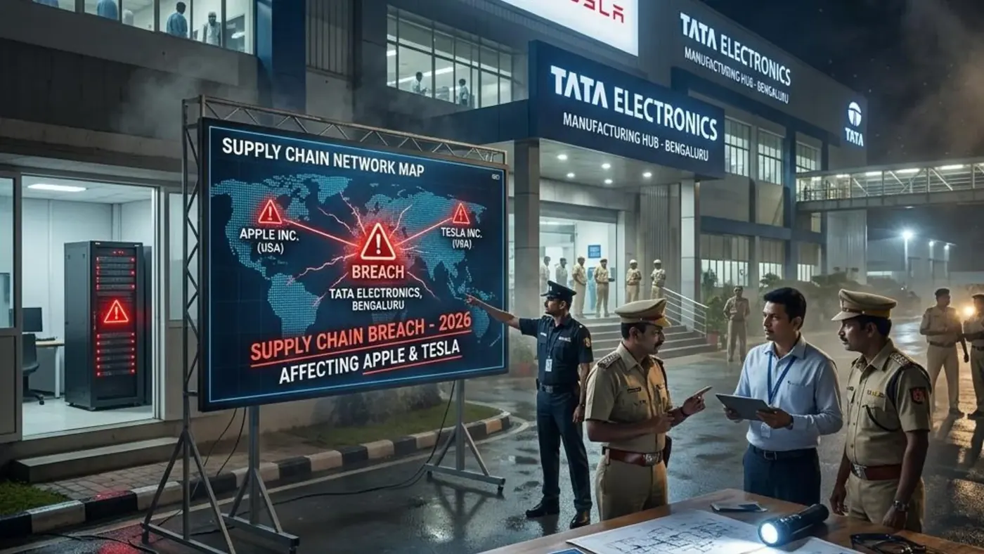 Kebocoran Data Tata Electronics: 630 GB Data Supplier Apple dan Tesla Terekspos — Ancaman Supply Chain Attack di Industri Manufaktur Global